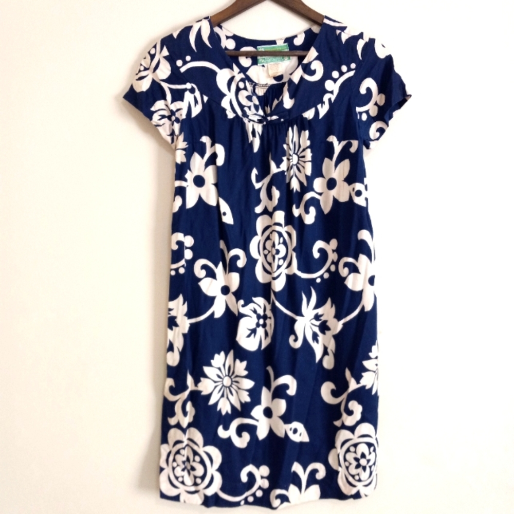 Waltah Clarke's S Original MuuMuu Japanese Hawaiian Dress Vintage
